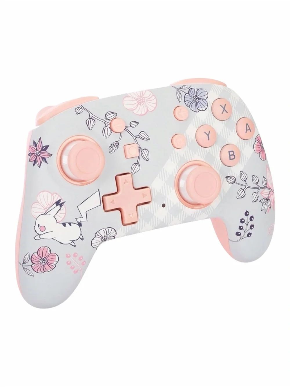 NIB Nintendo Switch PowerA Pokémon Nano Enhanced Wireless Controller Pink/White - Picture 4 of 7